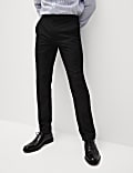 Slim Fit Elasticated Suit Trousers