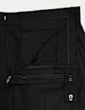 Tailored Fit Stretch Suit Trousers