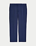 Regular Fit Stretch Suit Trousers