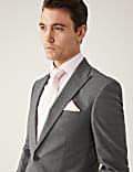 Sharkskin-colbert met stretch en slanke pasvorm