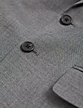 Sharkskin-colbert met stretch en slanke pasvorm