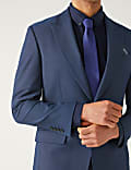 Regular Fit Sharkskin Suit Jacket