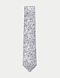 Floral Pure Silk Tie