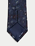 Floral Pure Silk Tie