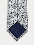 Floral Pure Silk Tie