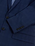 Slim Fit Check Suit Jacket