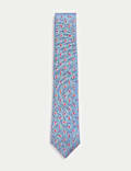 Scuba Print Pure Silk Tie