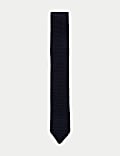 Skinny Pure Silk Knitted Tie