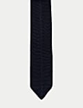 Skinny Pure Silk Knitted Tie
