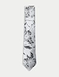 Floral Pure Silk Tie
