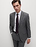 Regular Fit Puppytooth Suit Jacket