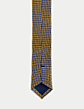 Geometric Pure Silk Tie