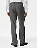 Regular Fit Puppytooth Suit Trousers