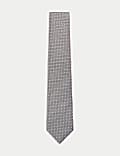 Pure Silk Geometric Tie