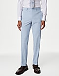 Slim Fit Prince Of Wales Check Suit Trousers