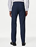 Regular Fit Check Stretch Suit Trousers