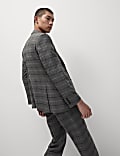 Jaket Kotak-kotak Regular Fit