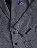 Slim Fit Puppytooth Stretch Suit Jacket