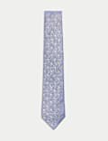 Geometric Pure Silk Tie