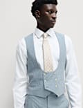 Tailored Fit Double Breasted Stretch Waistcoat