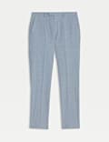 Elastyczne spodnie do garnituru o kroju slim fit