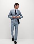 Slim Fit Check Waistcoat
