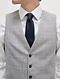 Slim Fit Check Waistcoat