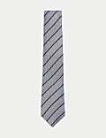 Pure Silk Striped Tie