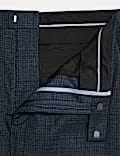 Pantalon de costume coupe standard à carreaux ombrés