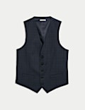 Shadow Check Waistcoat