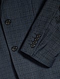 Veste coupe standard à carreaux ombrés