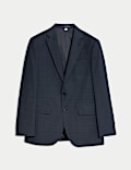 Veste coupe standard à carreaux ombrés