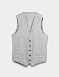 Check Stretch Waistcoat