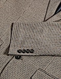 Regular Fit Puppytooth Suit Jacket