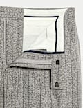 Slim Fit Pinstripe Stretch Trousers