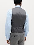 Pin Stripe Stretch Suit Waistcoat