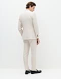 Slim Fit Pinstripe Double Breasted Jacket