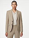 Cotton Blend Textured Jacket