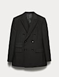 Regular Fit Pure Wool Flannel Suit Jacket