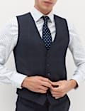 Pure Wool Prince of Wales Check Waistcoat