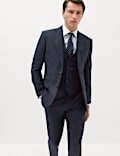 Pure Wool Prince of Wales Check Waistcoat