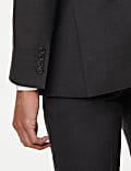 Slim Fit Pure Wool Textured Suit Jacket