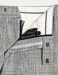 Slim Fit Wool Rich Check Suit Trousers