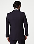 Slim Fit Pure Wool Herringbone Suit Jacket