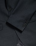 Chaqueta de traje de ajuste estándar 100 % lana