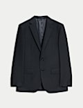 Chaqueta de traje de ajuste estándar 100 % lana