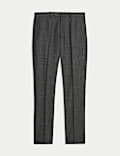 Slim Fit Pure Wool Suit Trousers