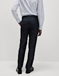 Regular Fit Pure Wool Suit Trousers