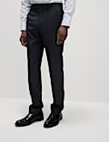 Regular Fit Pure Wool Suit Trousers