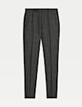Pantalón de traje regular 100% lana